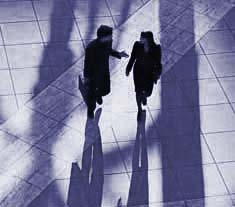 people shaking hands